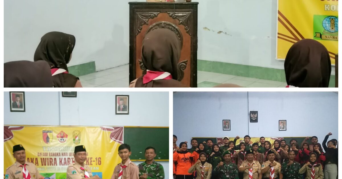 Danramil Tipe B 0804/01 Magetan Hadiri Tasyakuran HUT Saka Wira Kartika ...